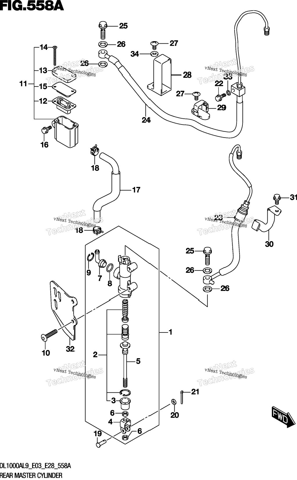 Rear Master Cylinder