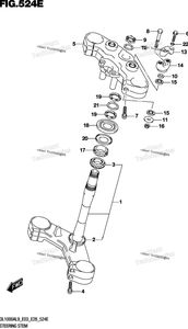 Steering Stem (Dl1000al9 E28)