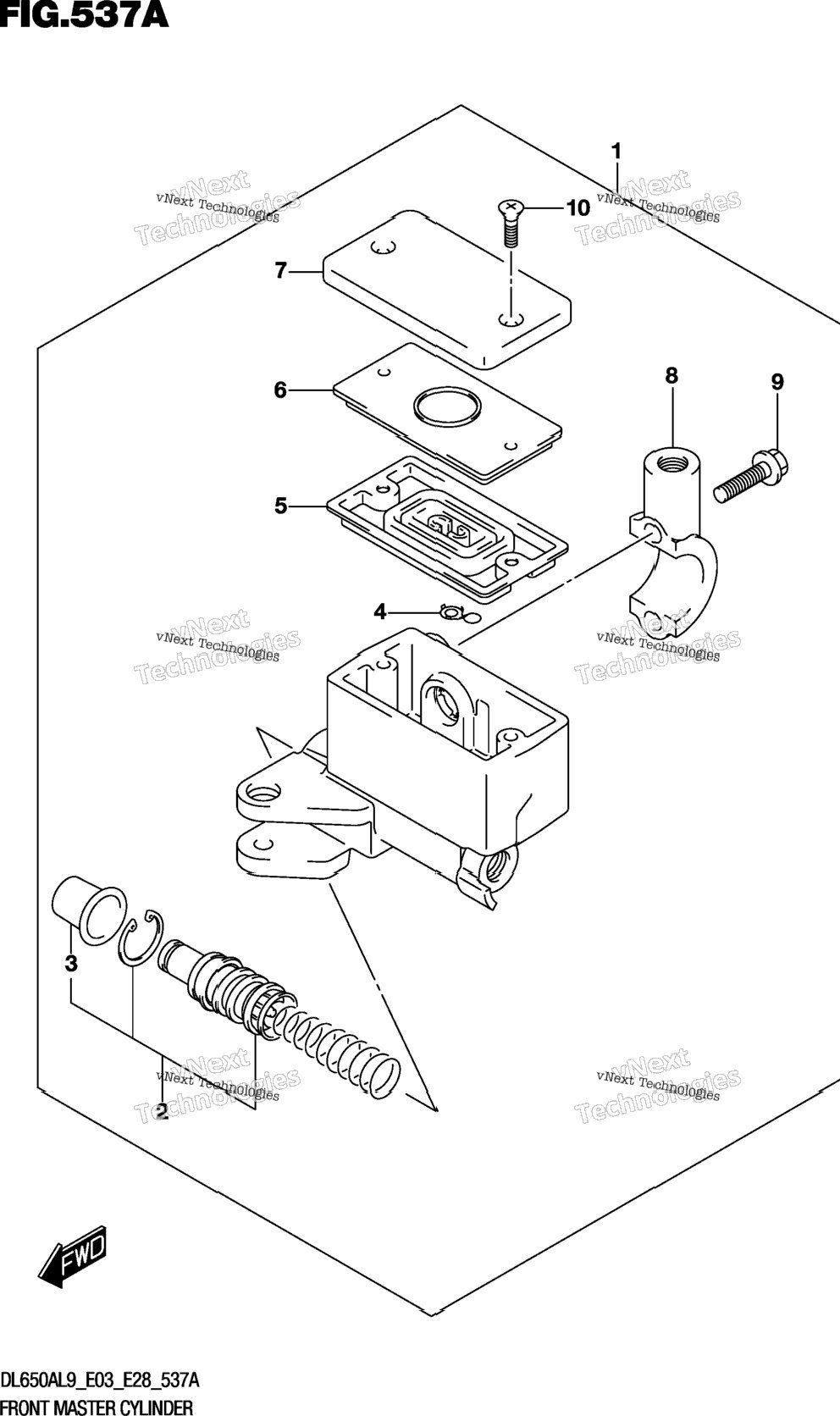 Front Master Cylinder