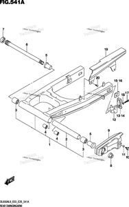 Нажмите для увеличения Rear Swingingarm