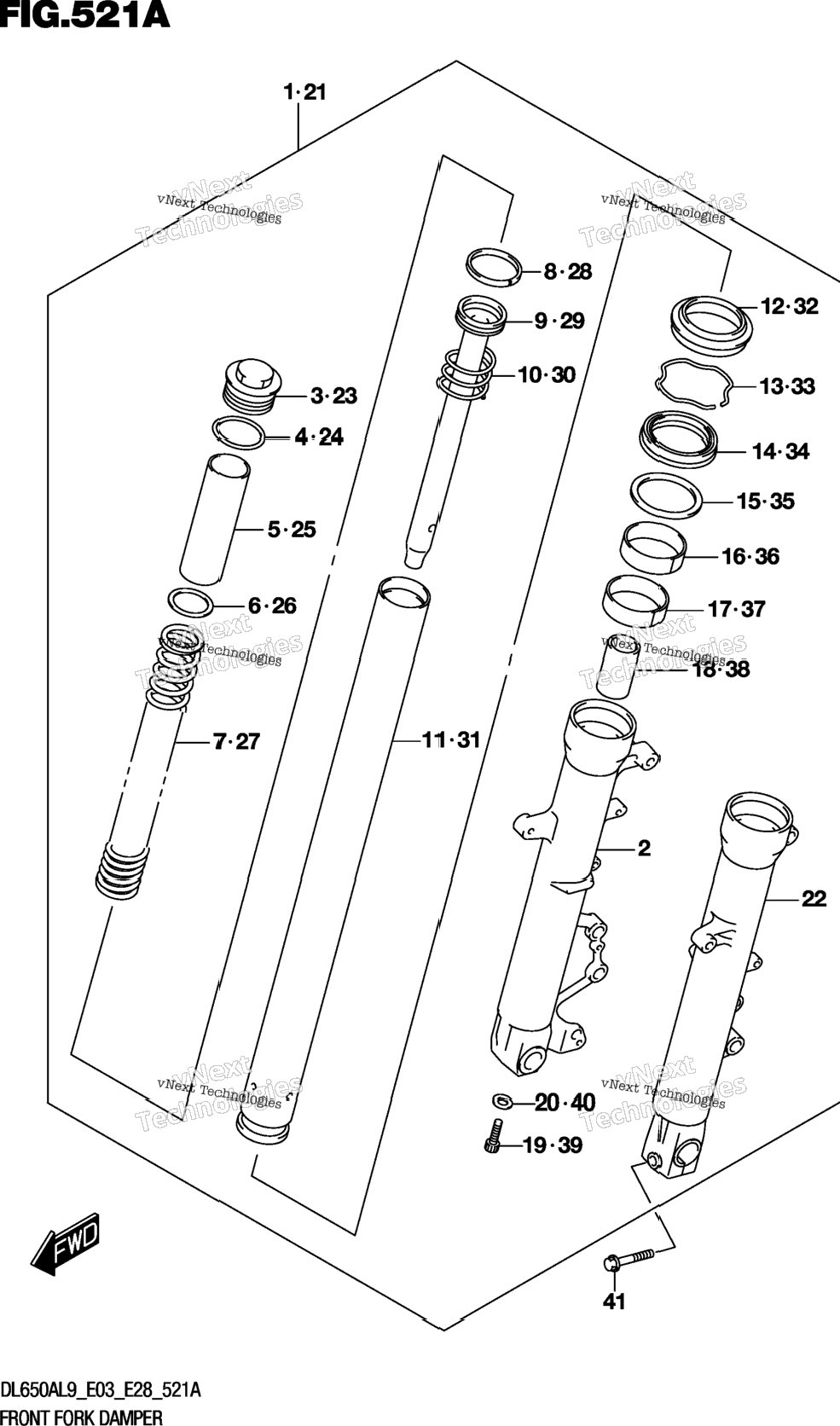 Front Fork Damper