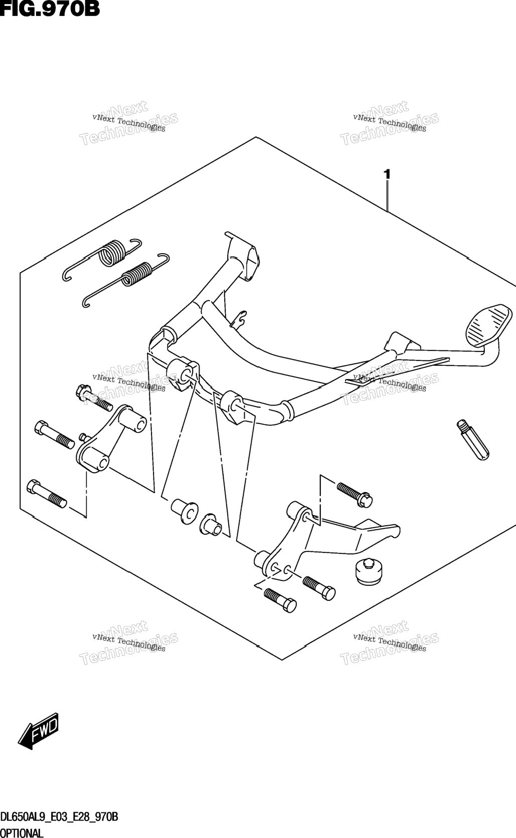 Optional (Center Stand Set)