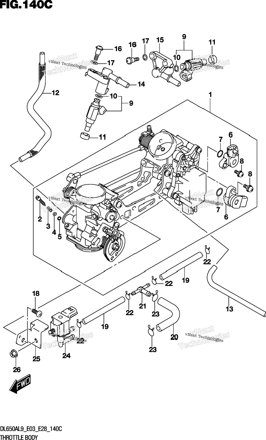 Throttle Body (E33)
