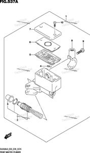 Нажмите для увеличения Front Master Cylinder