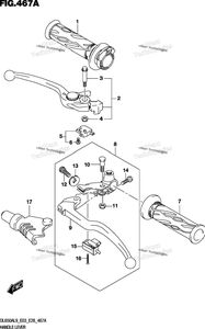 Handle Lever (Dl650a)