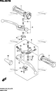 Handle Lever (Dl650xa)