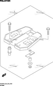 Optional (Top Case Bracket Set)
