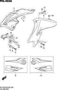 Нажмите для увеличения Fuel Tank Cover