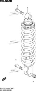 Rear Shock Absorber (Dr-Z125ll9 E03)