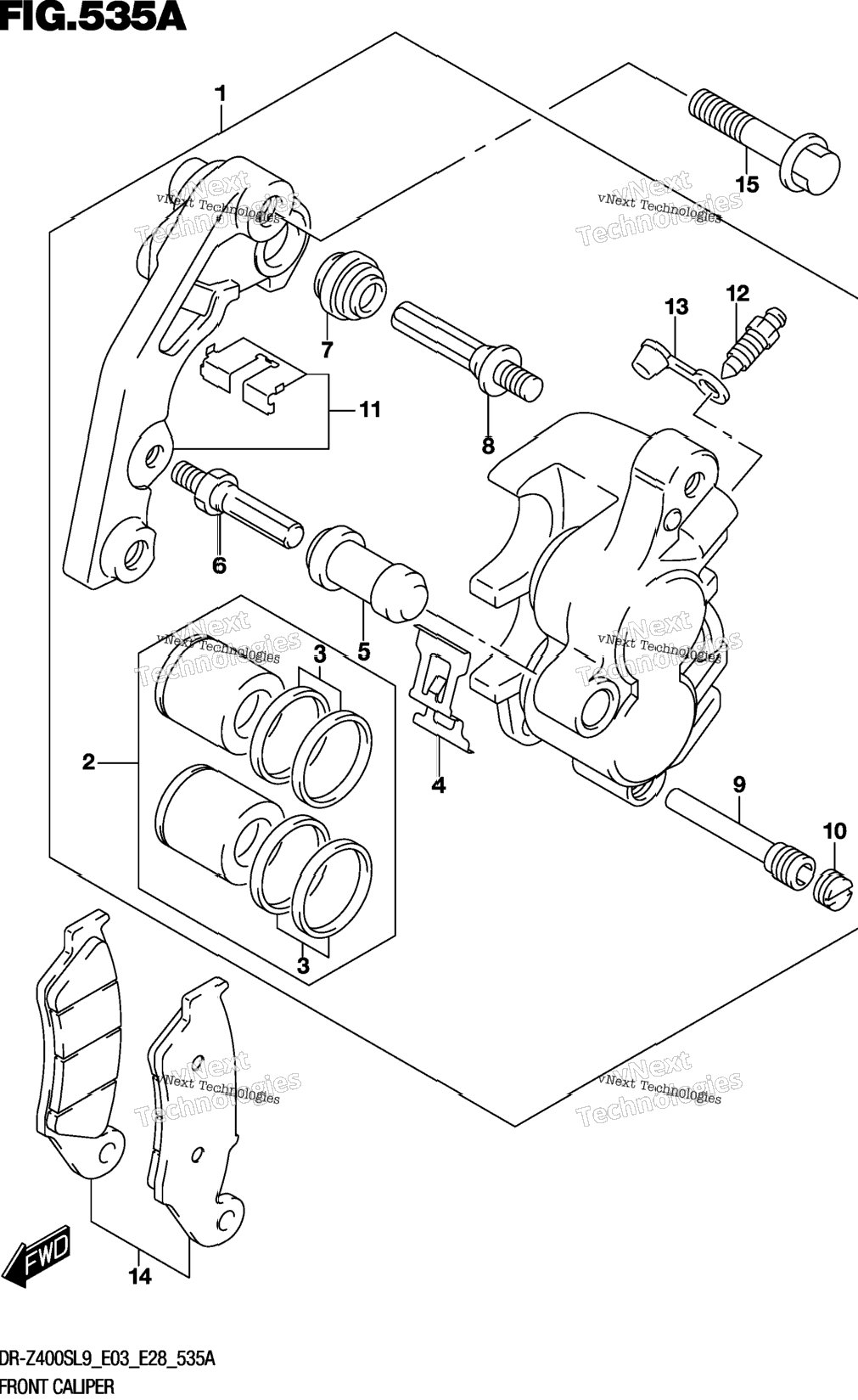 Front Caliper
