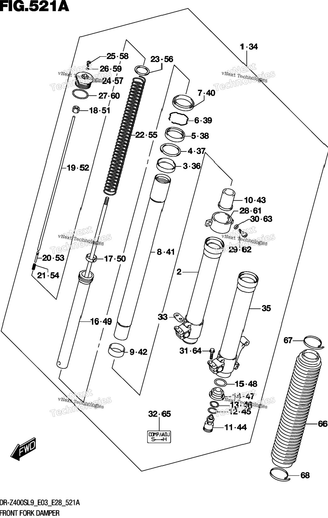 Front Fork Damper