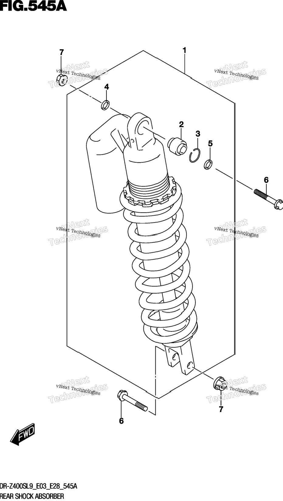 Rear Shock Absorber