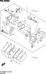 Нажмите для увеличения Rear Caliper