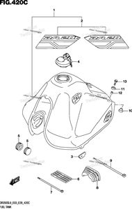 Fuel Tank (Dr200sl9 E33)