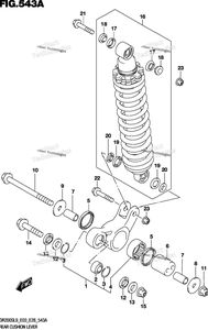 Нажмите для увеличения Rear Cushion Lever