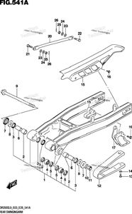 Нажмите для увеличения Rear Swingingarm