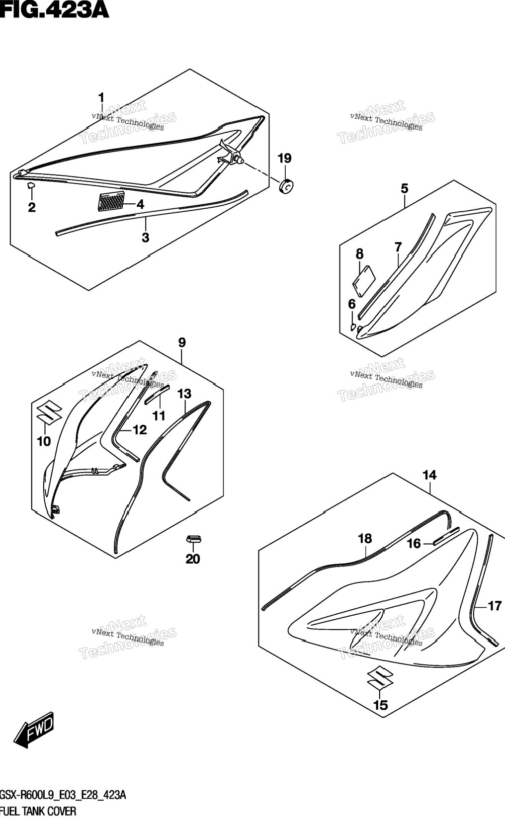 Fuel Tank Cover