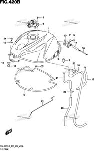 Нажмите для увеличения Fuel Tank (Gsx-R600l9 E28)