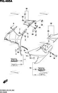 Нажмите для увеличения Side Cowling