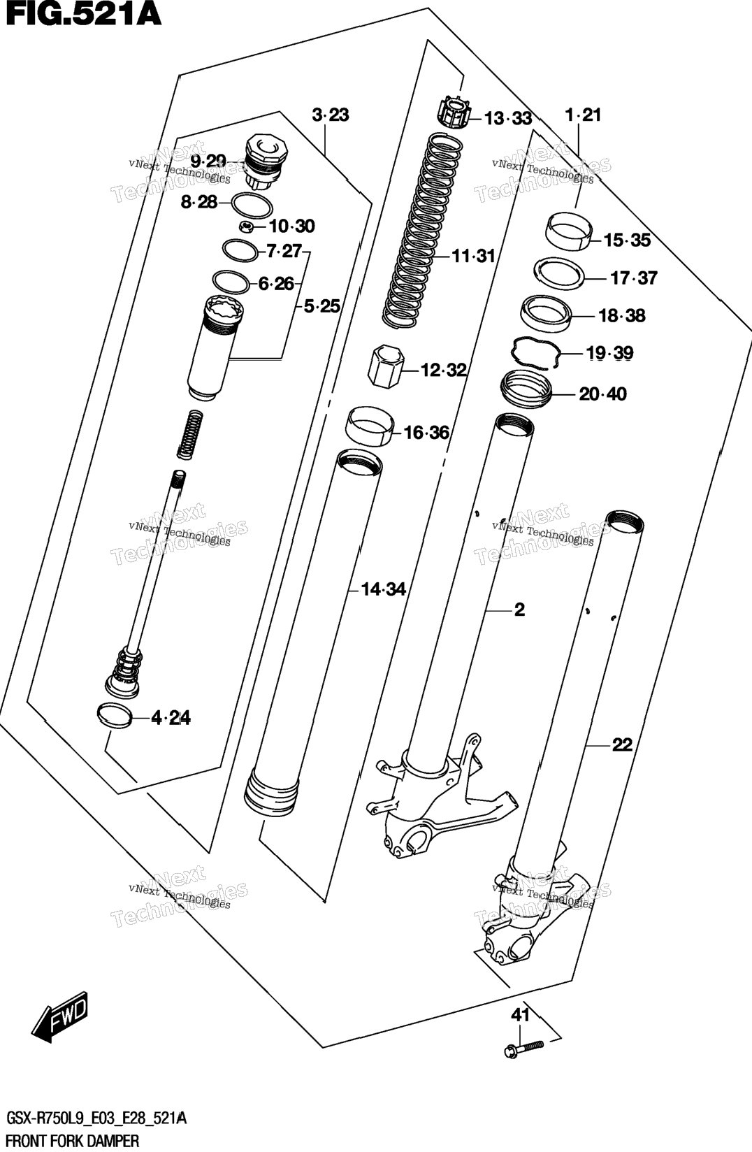 Front Fork Damper