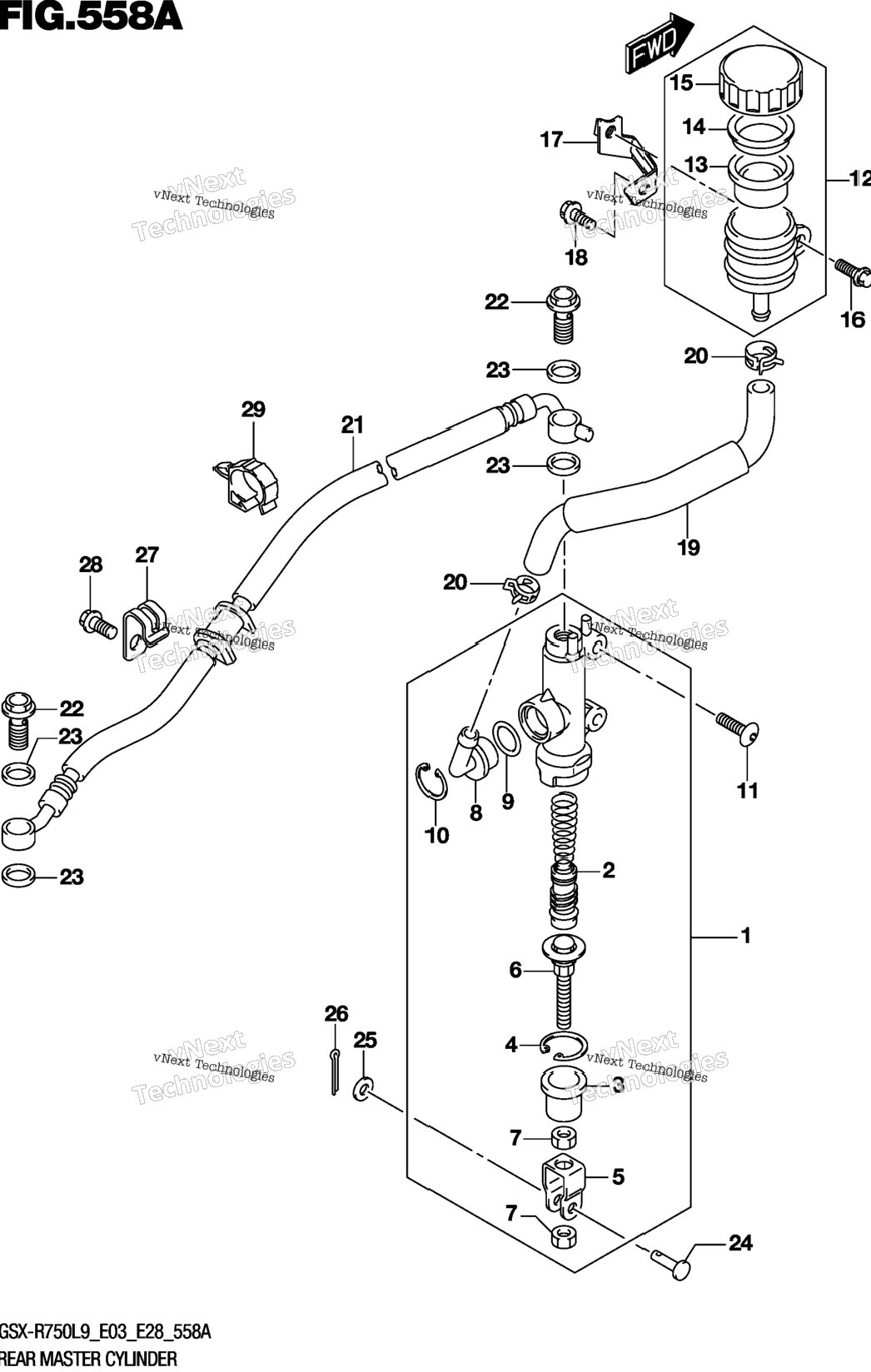 Rear Master Cylinder