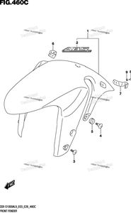 Front Fender (Gsx-S1000al9 E33)