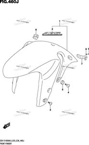 Front Fender (Gsx-S1000azl9 E33)