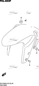 Front Fender (Gsx-S1000yal9 E33)