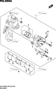 Нажмите для увеличения Rear Caliper