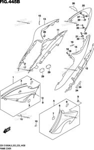 Нажмите для увеличения Frame Cover (Gsx-S1000al9 E28)