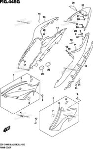 Frame Cover (Gsx-S1000fzal9 E03)