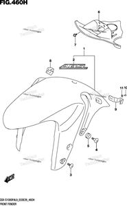 Front Fender (Gsx-S1000fzal9 E28)
