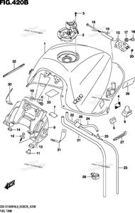 Fuel Tank (Gsx-S1000fal9 E28)