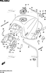 Fuel Tank (Gsx-S1000fzal9 E33)