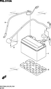 Нажмите для увеличения Battery (Gsx-S750zl9 E03)
