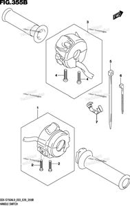 Handle Switch (Gsx-S750zl9 E33)