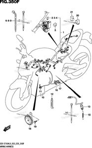 Нажмите для увеличения Wiring Harness (Gsx-S750zal9 E28)