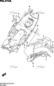 Нажмите для увеличения Rear Fender