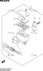 Нажмите для увеличения Front Master Cylinder