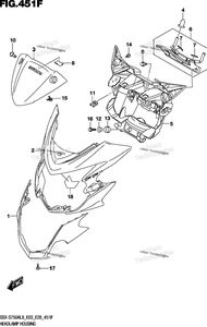 Нажмите для увеличения Headlamp Housing (Gsx-S750zal9 E28)