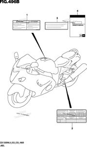 Label (Gsx1300ral8 E28)
