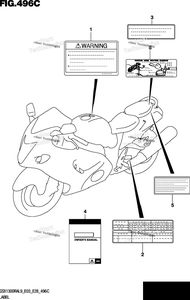 Label (Gsx1300ral8 E33)