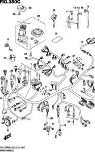 Нажмите для увеличения Wiring Harness (Gsx1300ral9 E33)