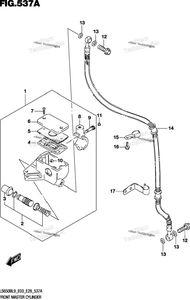 Нажмите для увеличения Front Master Cylinder