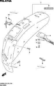Нажмите для увеличения Rear Fender