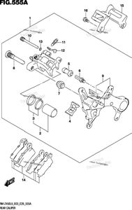 Нажмите для увеличения Rear Caliper