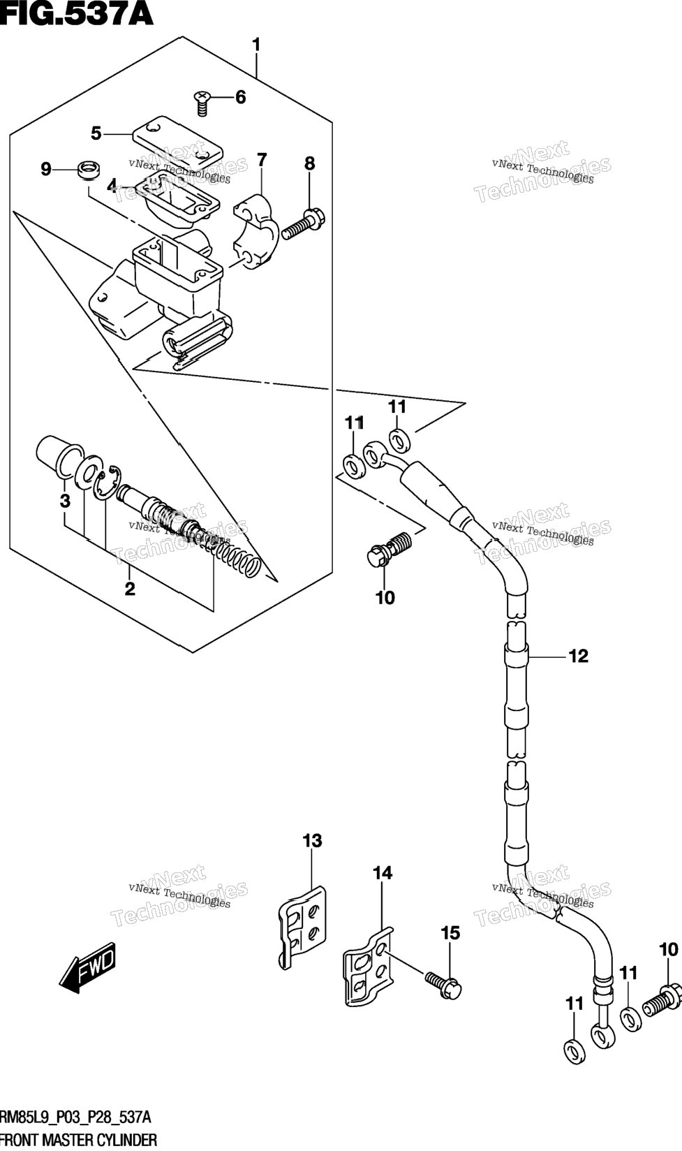 Front Master Cylinder