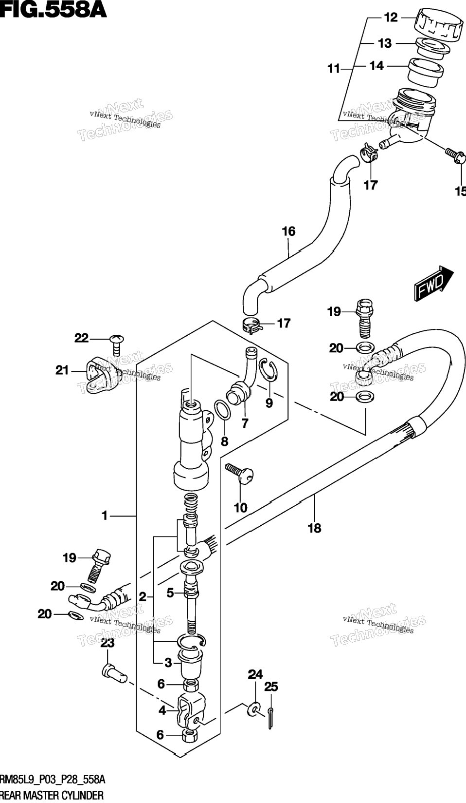 Rear Master Cylinder