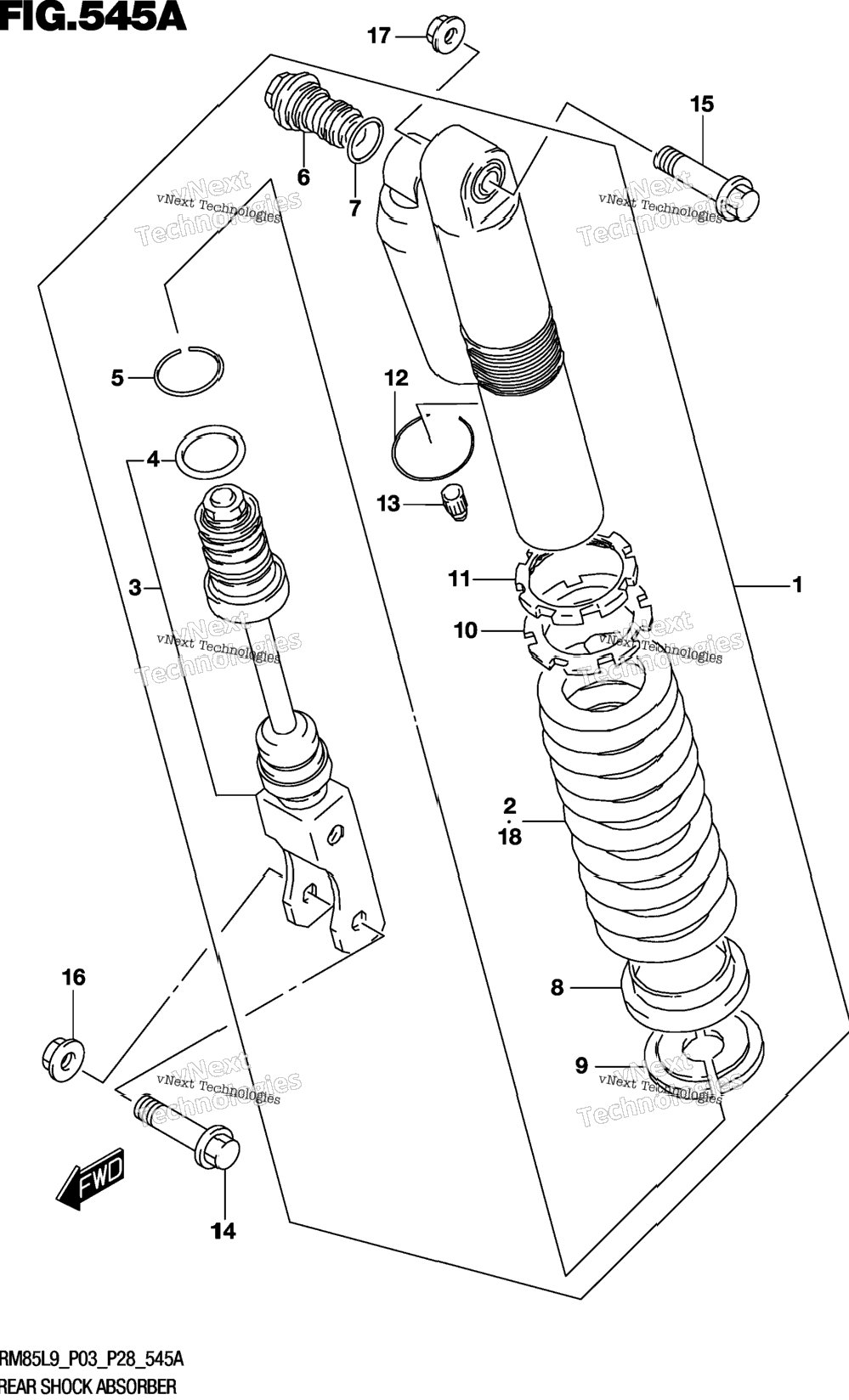 Rear Shock Absorber