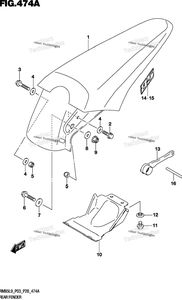 Нажмите для увеличения Rear Fender